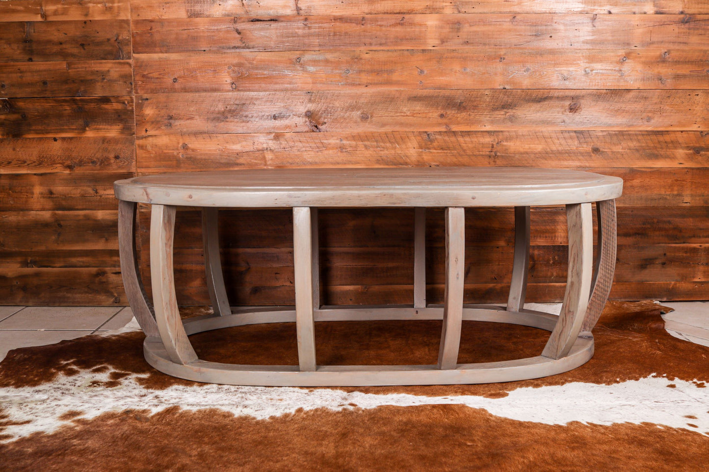 CAMELLIA OVAL COFFEE TABLE :