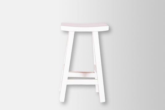 Jessica White Kitchen Stool