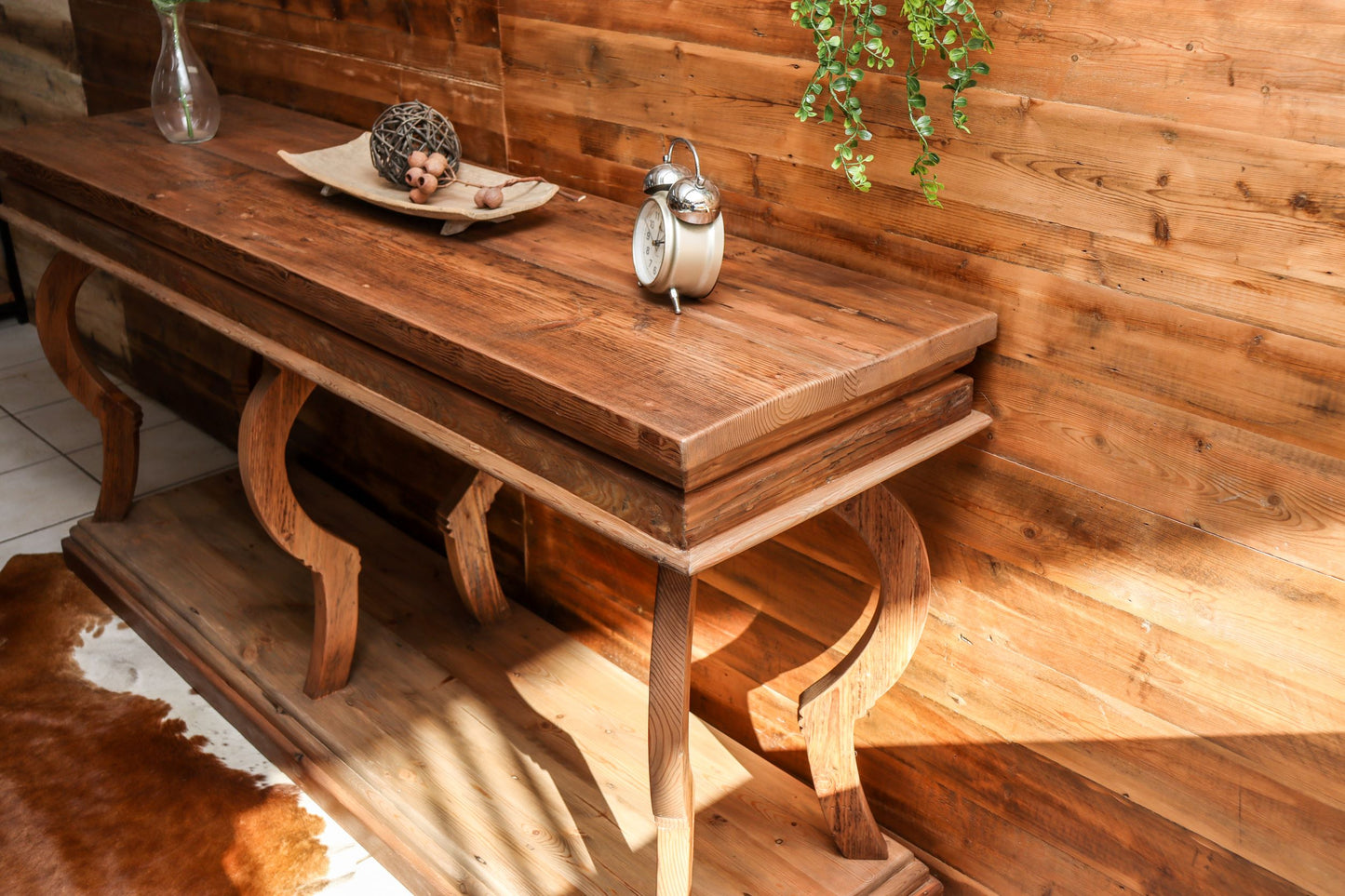 STEENBERG FARMHOUSE CONSOLE TABLE :